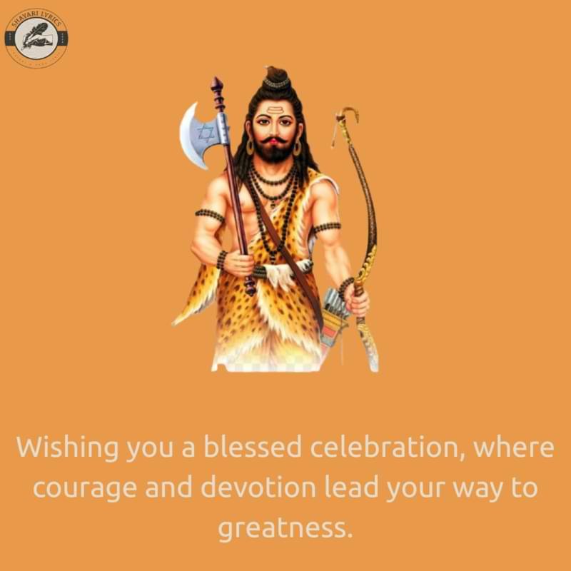 Wishing you a blessed celebration, where courage and devotion lead your way to greatness.