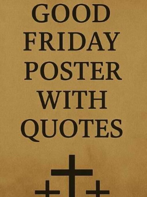 Bible Verses for Good Friday | A Story of the Cross