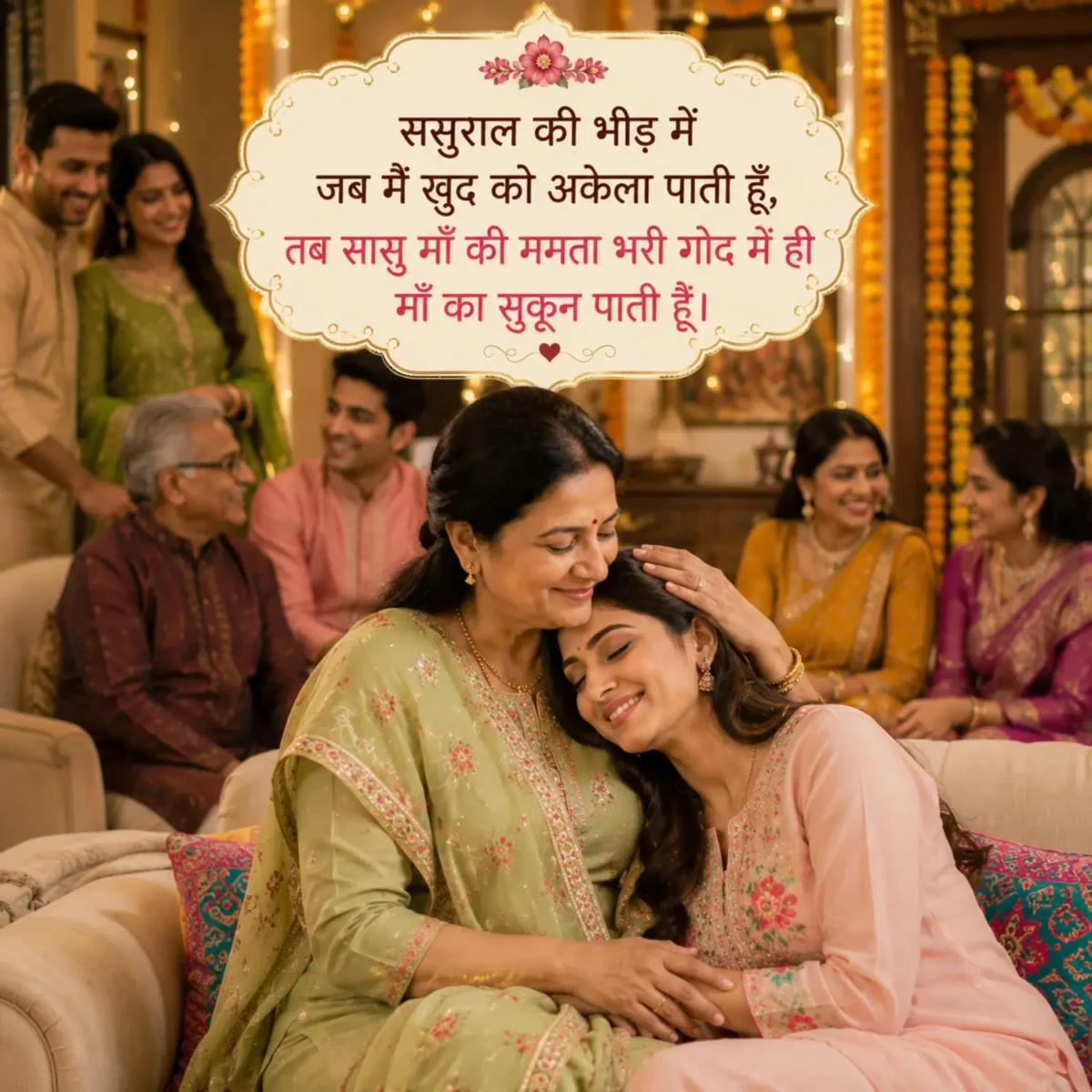Emotional Sasu Maa Shayari in Hindi