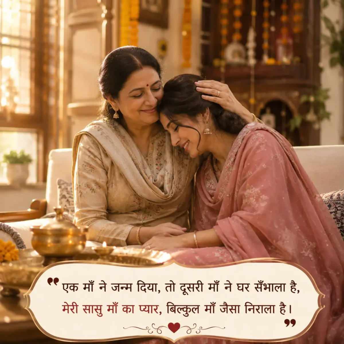 Heart Touching Sasu Maa Shayari