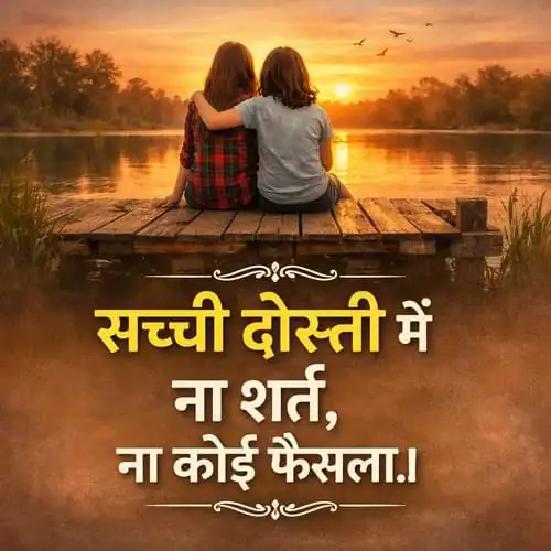 Sacchi Dosti Shayari