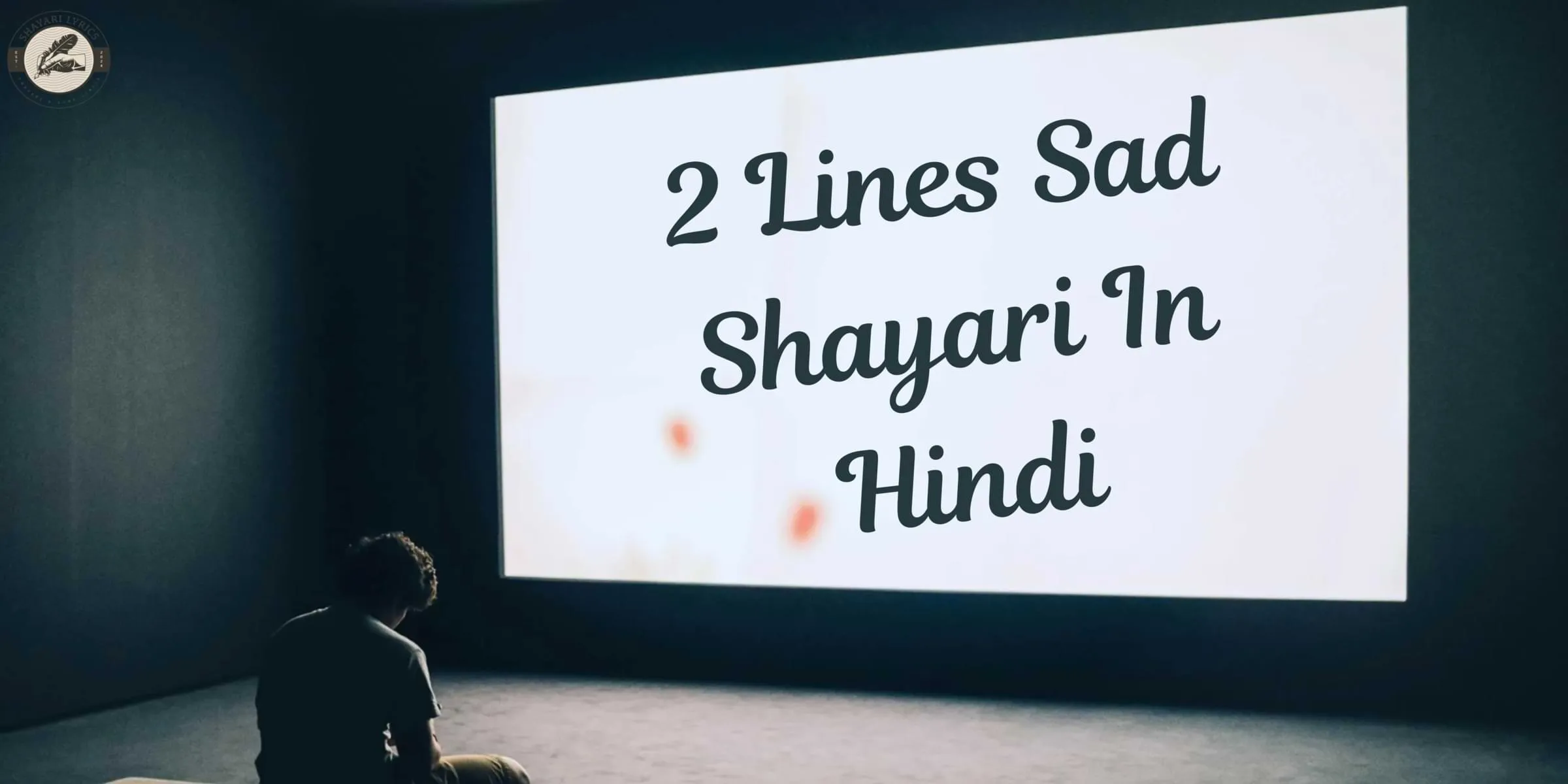 2 Lines Sad Shayari In Hindi