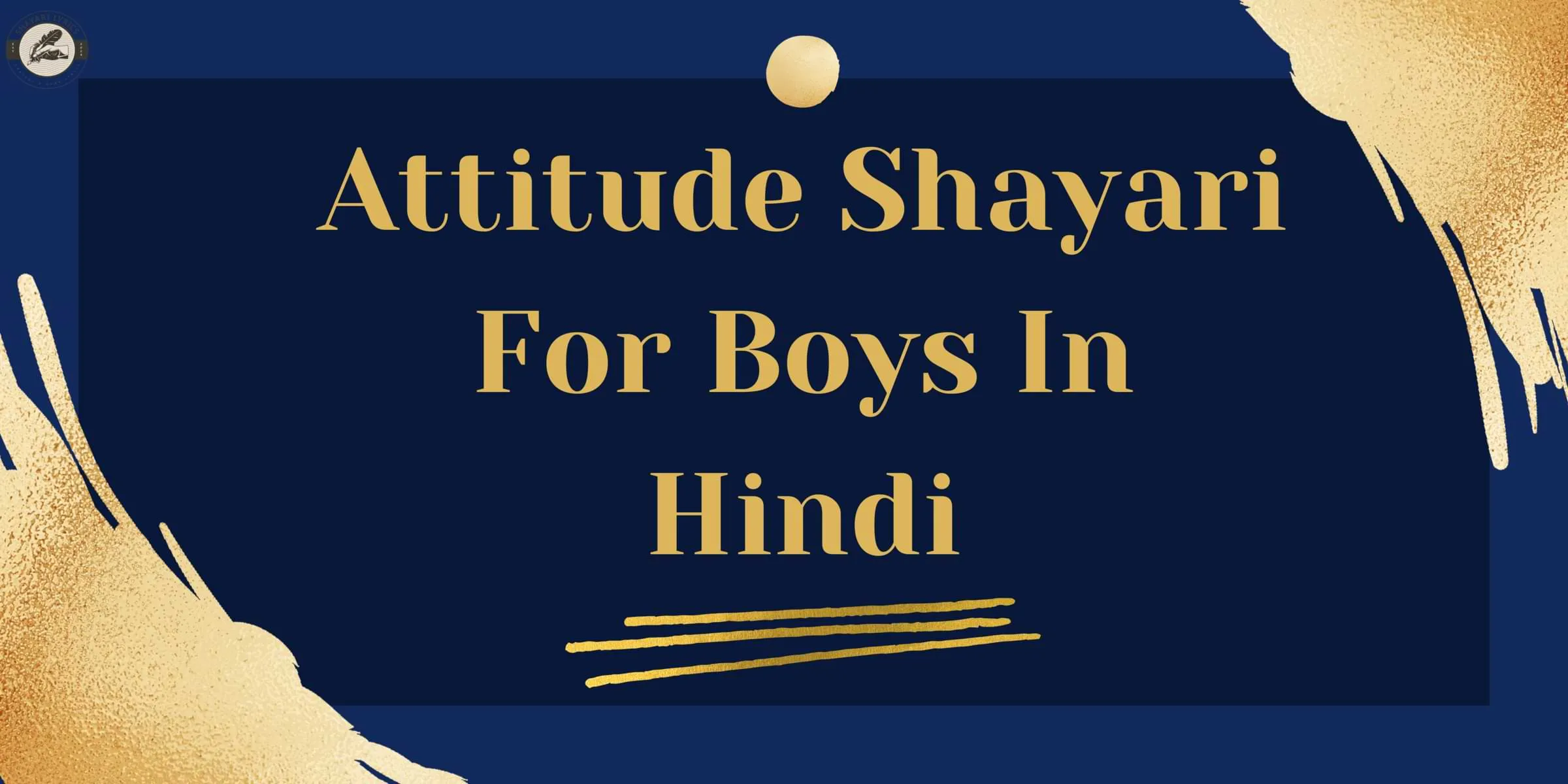 Attitude Shayari For Boys in Hindi