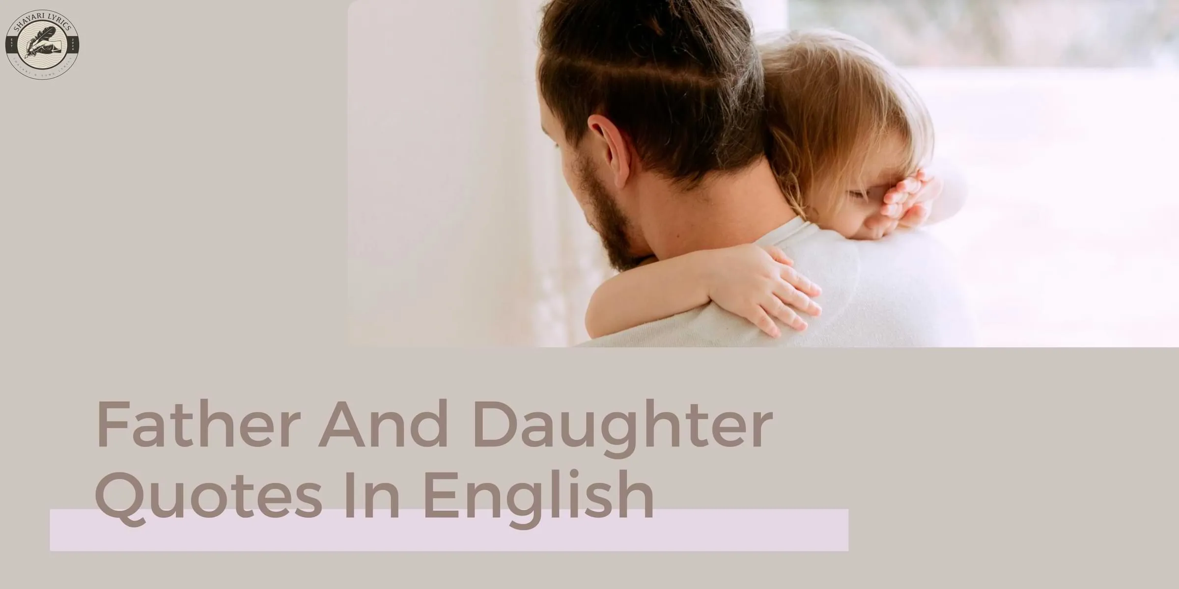 Father And Daughter Quotes In English