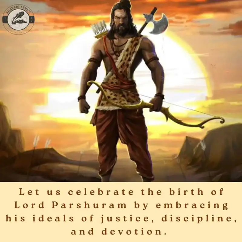 Let us celebrate the birth of Lord Parshuram by embracing his ideals of justice, discipline, and devotion. 