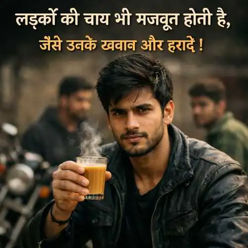 Chai Shayari For Boys