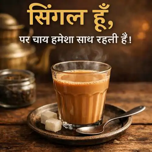 Chai Shayari For Singles