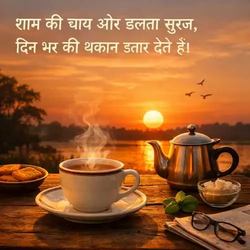 Sham Ki Chai Shayari 