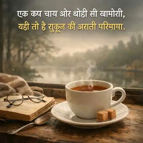 Unique 2 Line Chai Shayari 