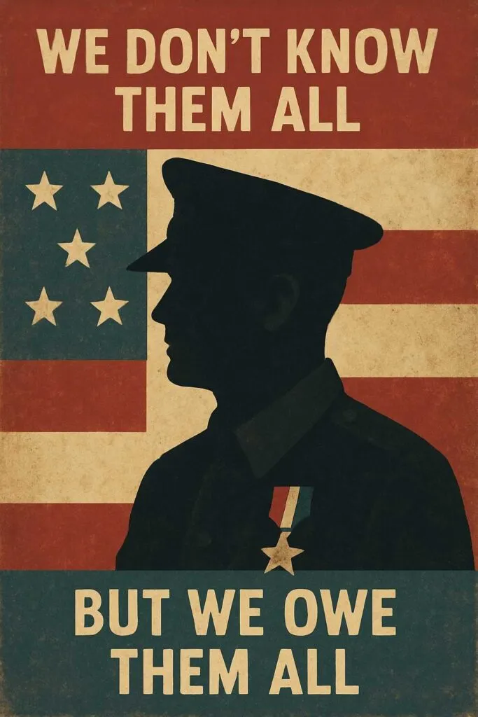 We don’t know them all, but we owe them all