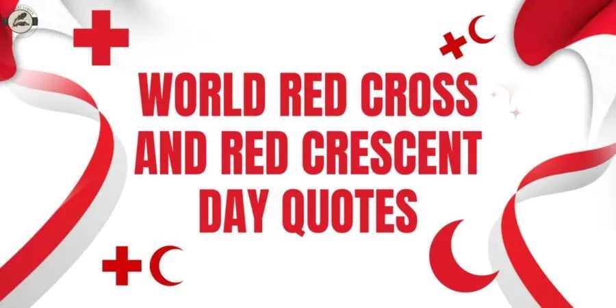 red cross day poster