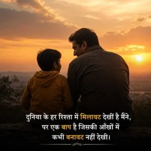 Baap Bete Ka Rishta Shayari