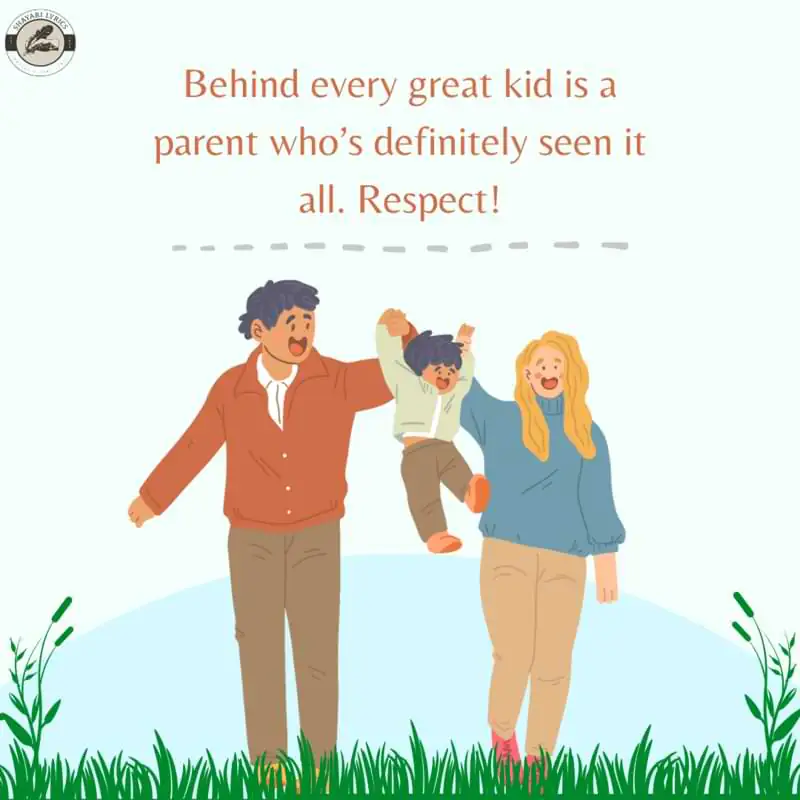 Behind every great kid is a parent who’s definitely seen it all. Respect!