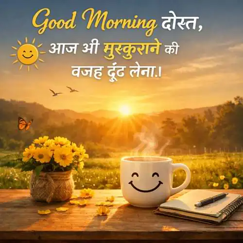 Good Morning Shayari Friend