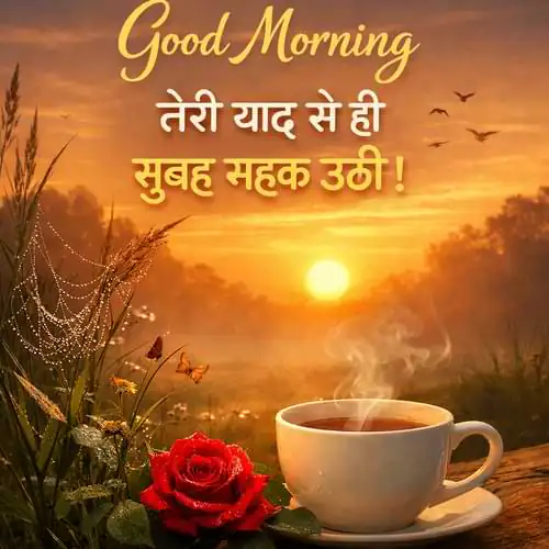 Romantic Good Morning Shayari