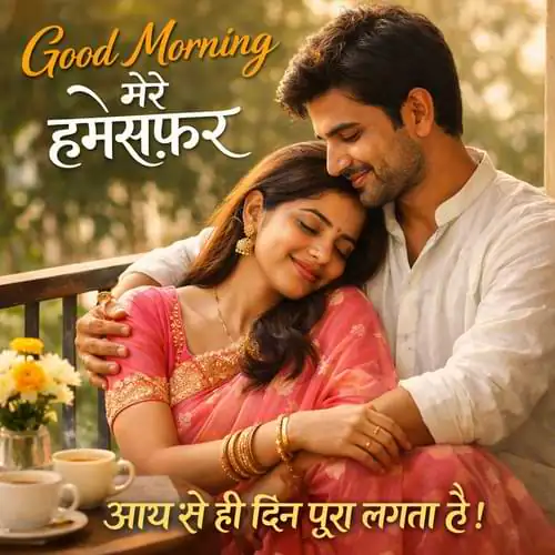 Sweet Good Morning Shayari For Husband