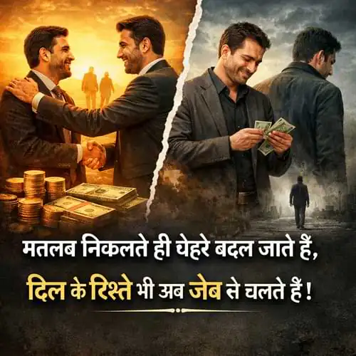 Unique 2 Line Matlabi Rishte Shayari