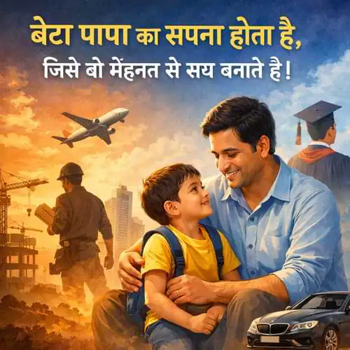 Beta Papa Ke Liye Shayari