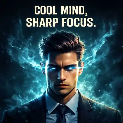 “Cool mind, sharp focus.”