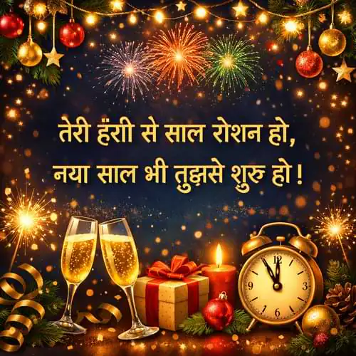 Girlfriend New Year Shayari
