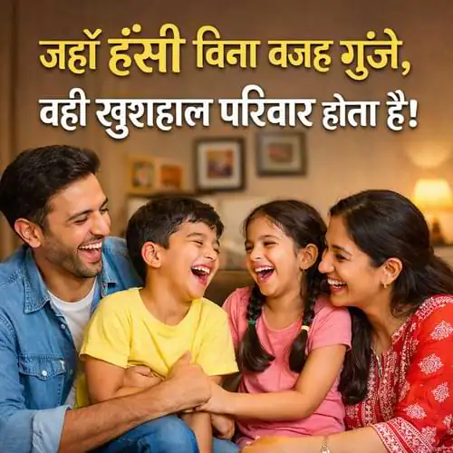 Happy Family Shayari