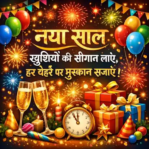 Happy New Year Shayari