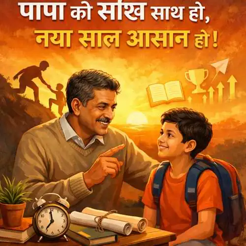 Happy New Year Shayari For Father