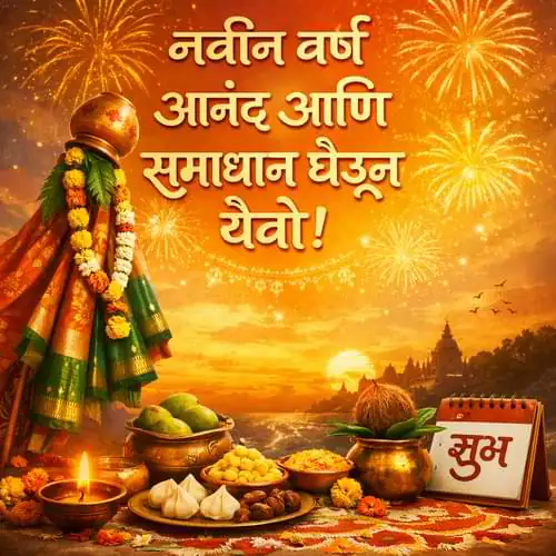 Happy New Year Wishes In Marathi