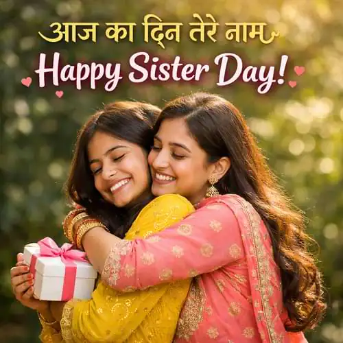 Happy Sister Day Shayari
