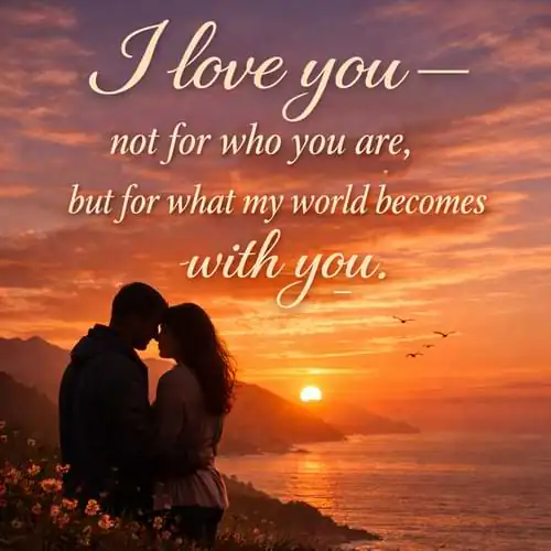 I Love You Quote