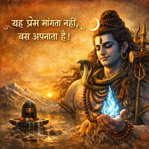 Mahadev Love Shayari