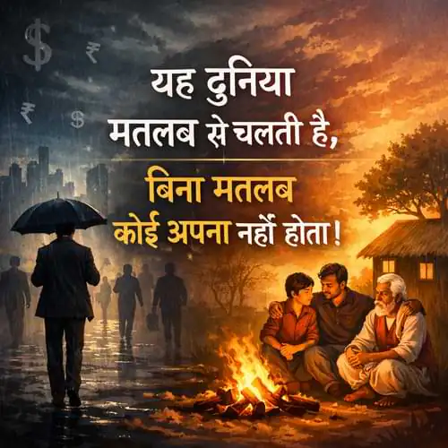 Matlabi Duniya Shayari