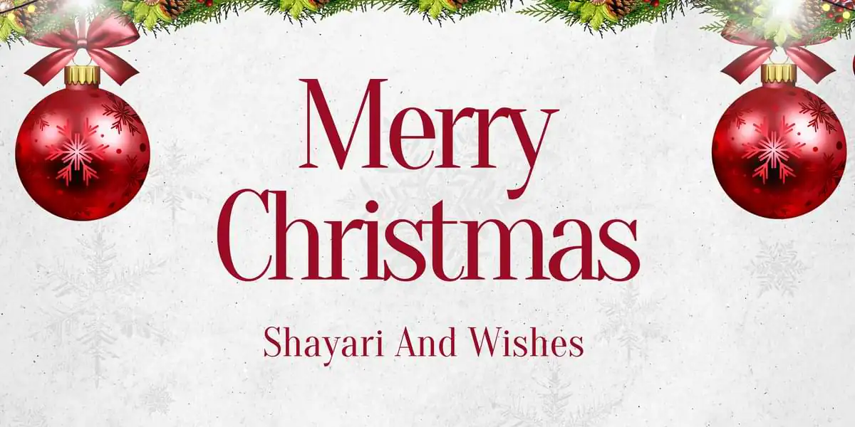 Merry Christmas Shayari And Wishes