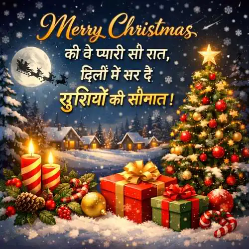 Merry Christmas Shayari