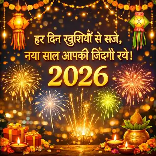 New Year Wishes Shayari