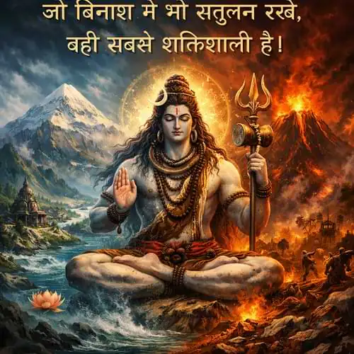 Shaktishali Mahadev Shayari