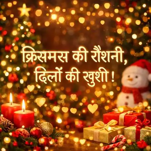 Short Christmas Shayari