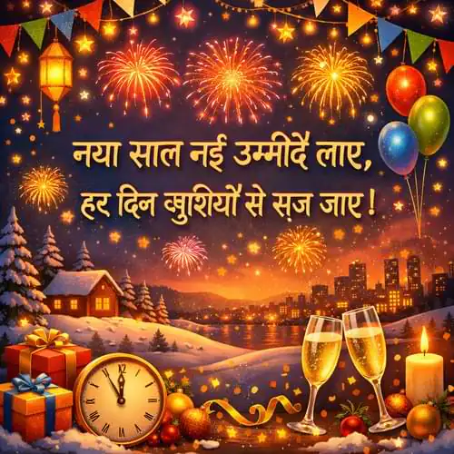 Short New Year Shayari