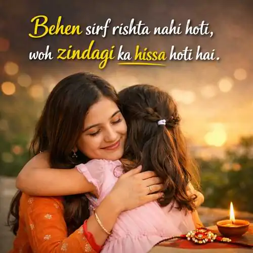 Sister Shayari in Roman English