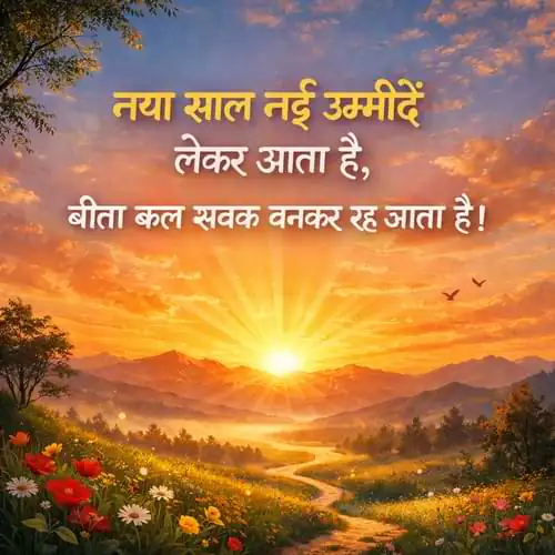 Unique 2 Line New Year Shayari