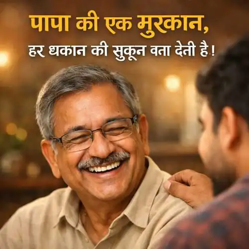 Unique 2 Line Papa Shayari