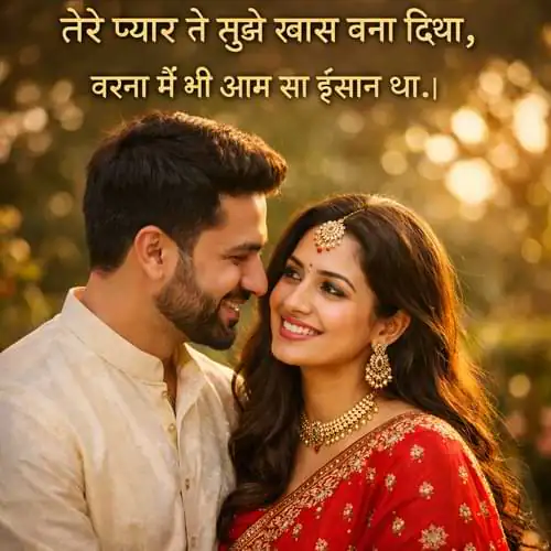 Unique 2 Line Romantic Shayari