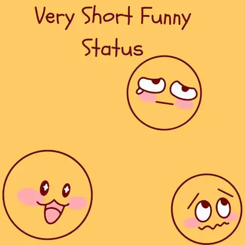 Very Short Funny Status