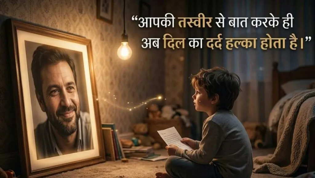 missing papa after death 