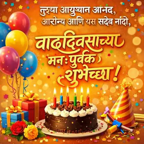 Best Marathi Happy Birthday Wishes