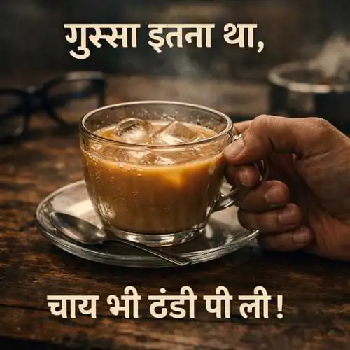 Funny Gussa shayari
