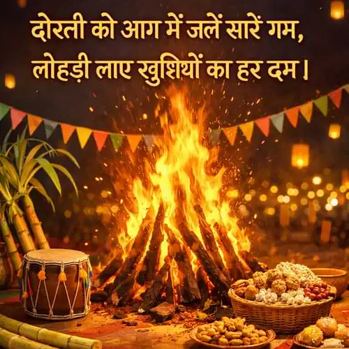 Happy Lohri Wishes For Friends