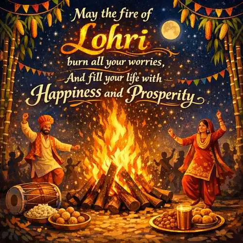 Happy Lohri Wishes In English
