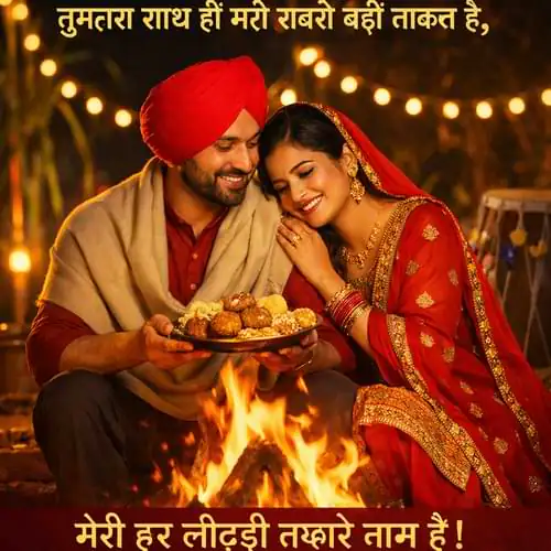 Heartfelt Lohri Wishes For Husband