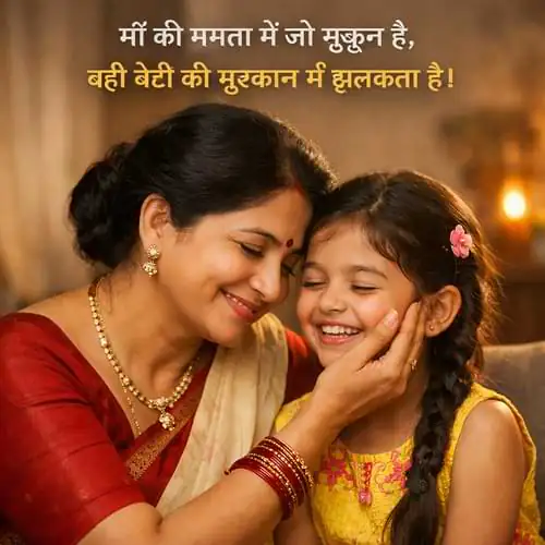 Maa Aur Beti Shayari Status